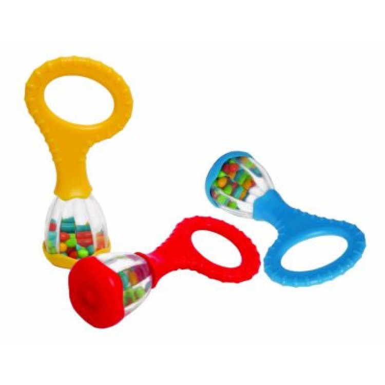 Halilit Baby Maraca Rattle (One Supplied - Colour Chosen at Random)