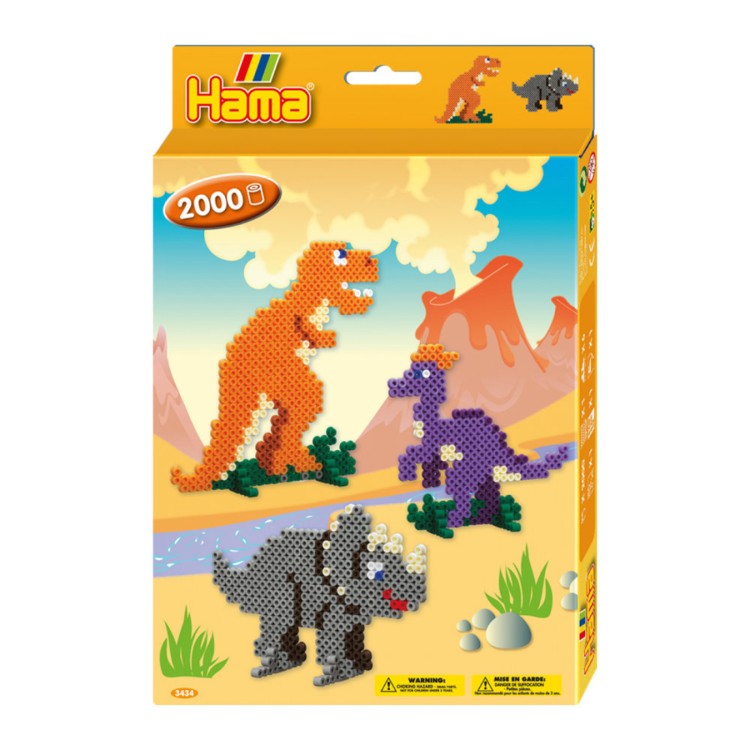 Hama Beads Dinosaur Kingdom Hanging Box