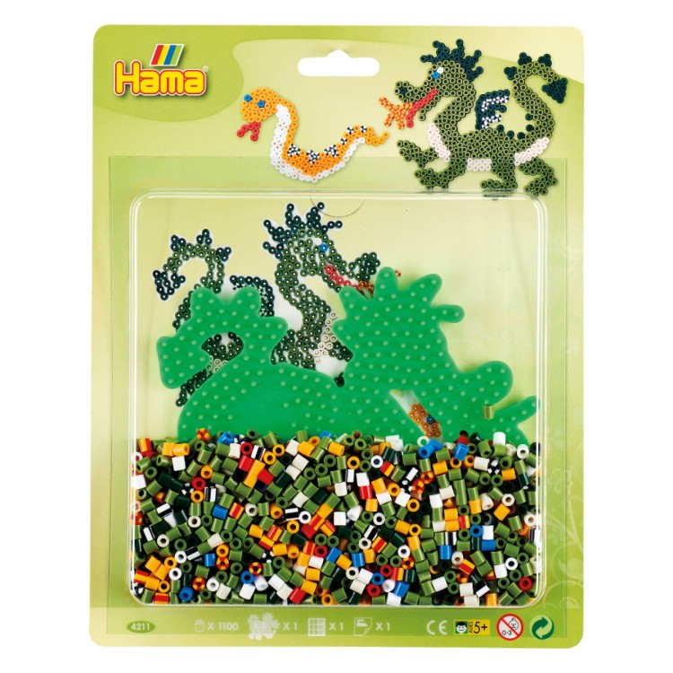 Hama Beads Dragon Large Blister Pack