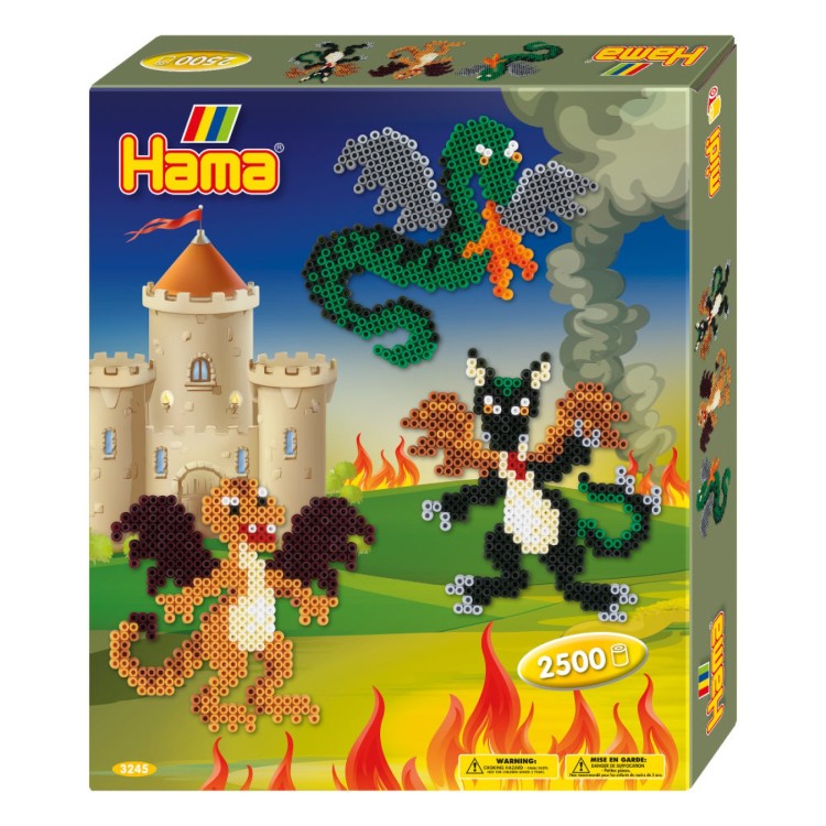 Hama Beads Dragons Box Set