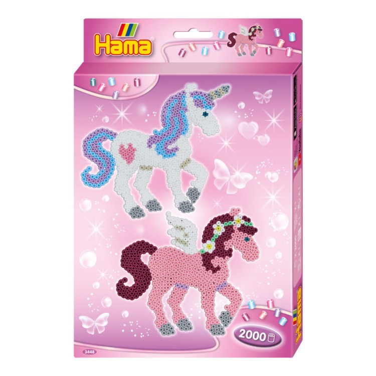 Hama Beads Fantasy Horses Hanging Box