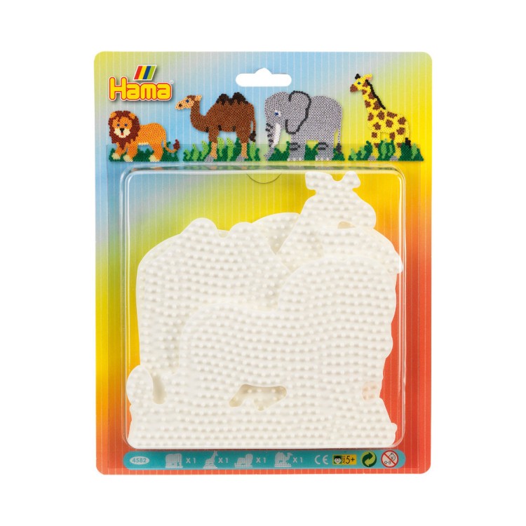 Hama Beads Mixed Animals Pegboard Set of Four