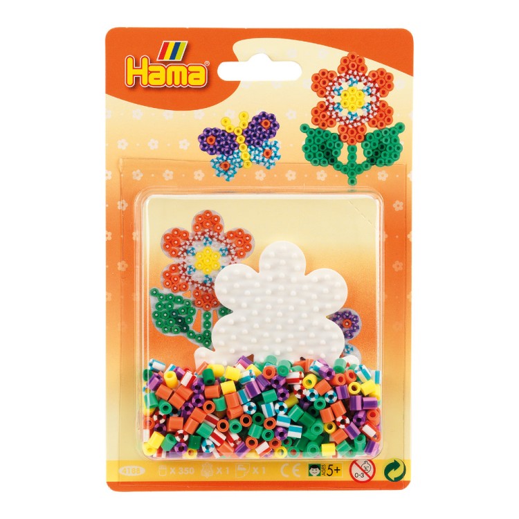 Hama Beads Small Flower Blister Pack