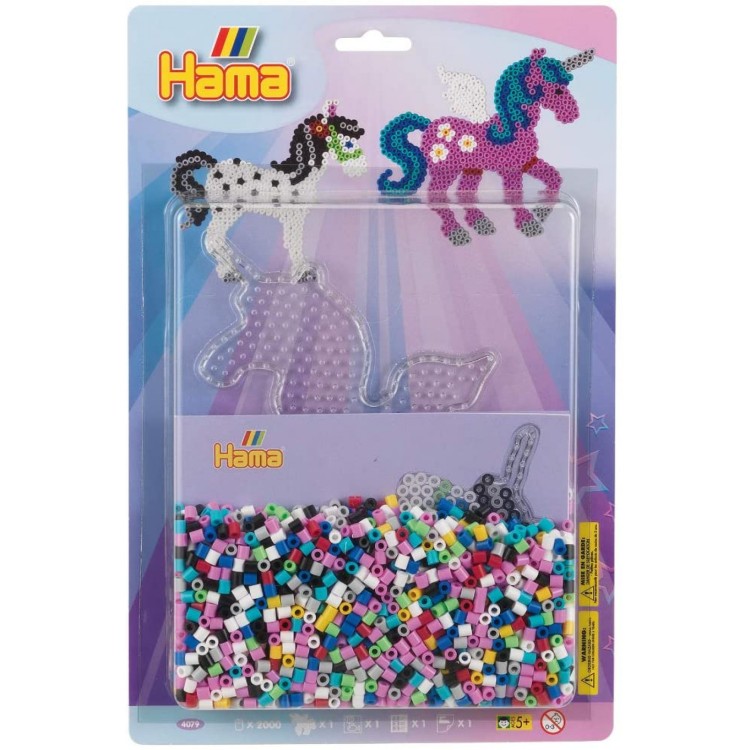 Hama Beads Unicorn and Horse Large Blister Pack
