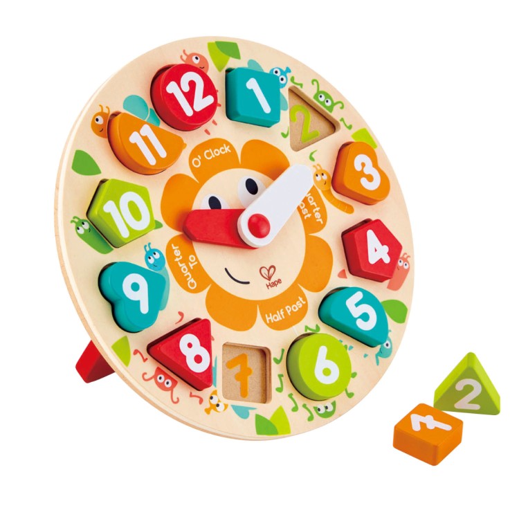 Hape Chunky Clock Puzzle