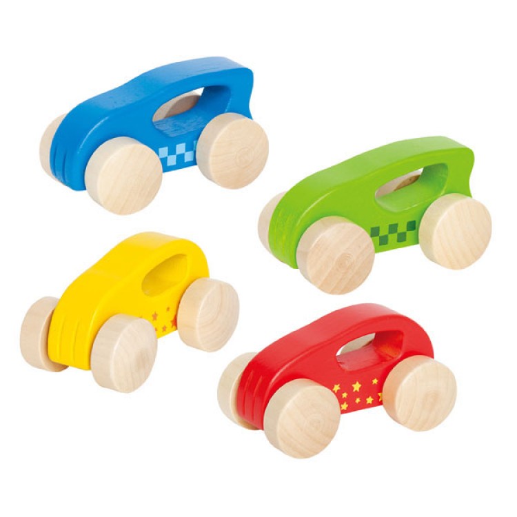 Hape Little Auto Wooden Car (One Chosen at Random)