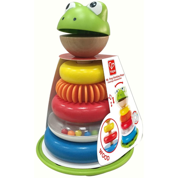 Hape Mr. Frog Stacking Rings