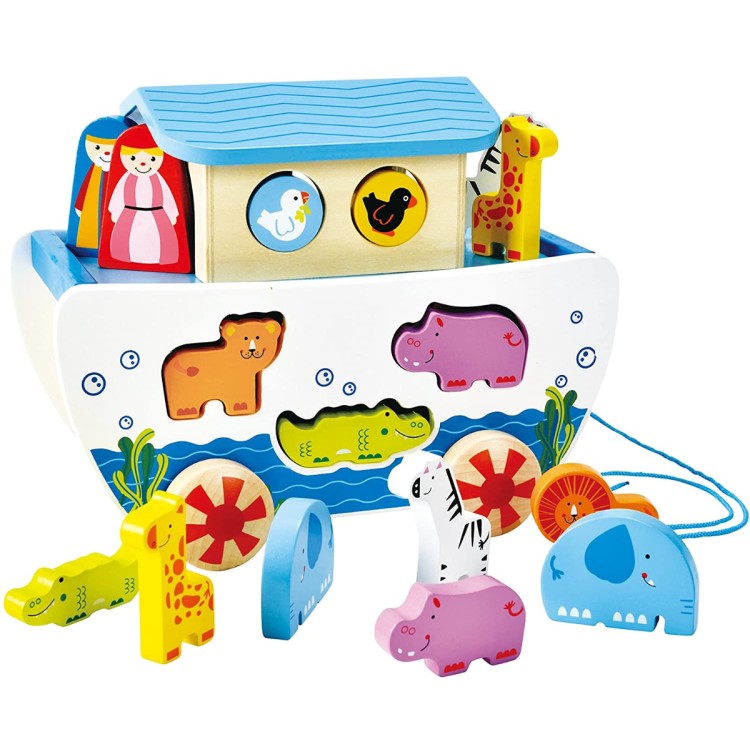 Hape Pull Along Noahs Ark