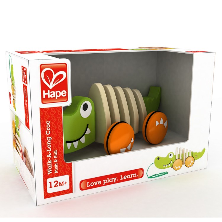 Hape Walk-A-Long Crocodile