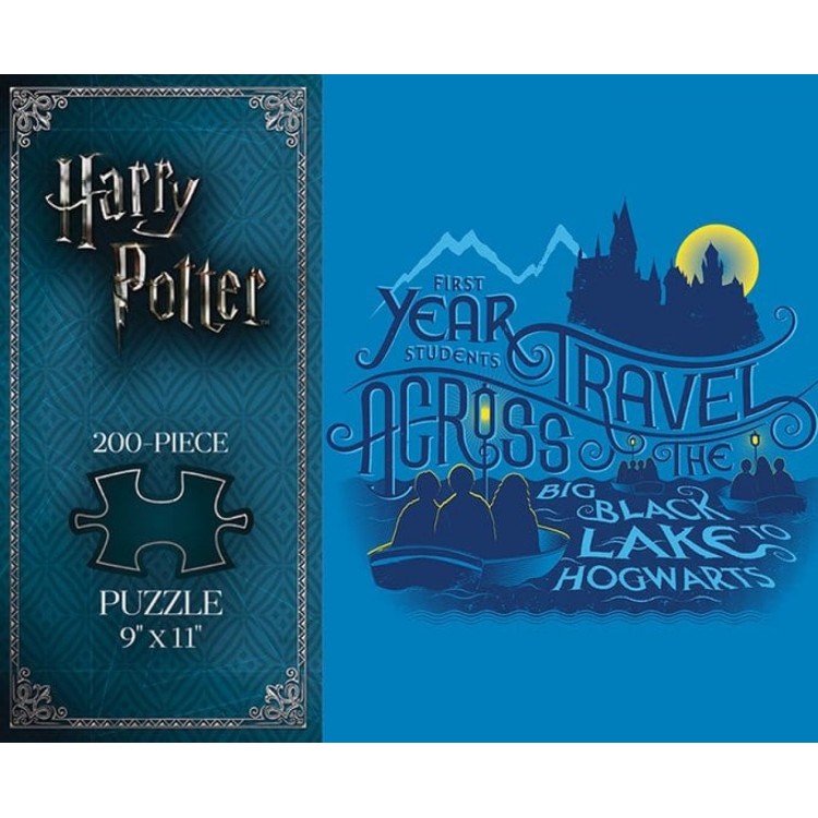 Harry Potter Journey to Hogwarts 200 Piece Mini Jigsaw Puzzle