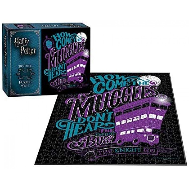 Harry Potter The Knight Bus 200 Piece Mini Jigsaw Puzzle
