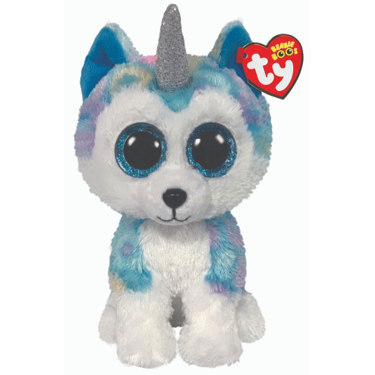 TY Helena the Husky Beanie Boo Medium Size