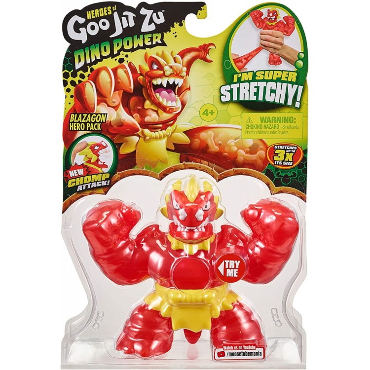 Heroes of Goo Jit Zu Dino Power Blazagon Series 3 Figure