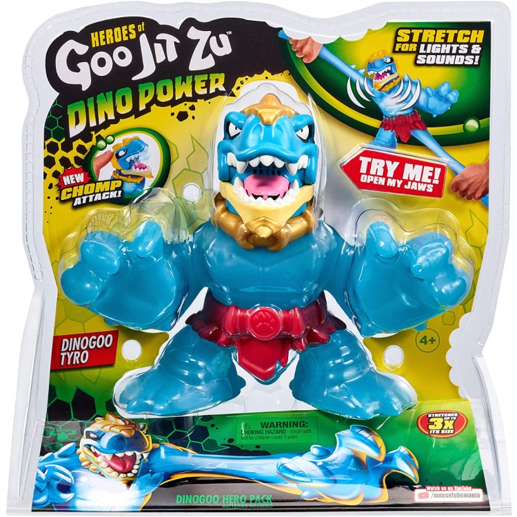 Heroes of Goo Jit Zu Supagoo Dinogoo Tyro Figure