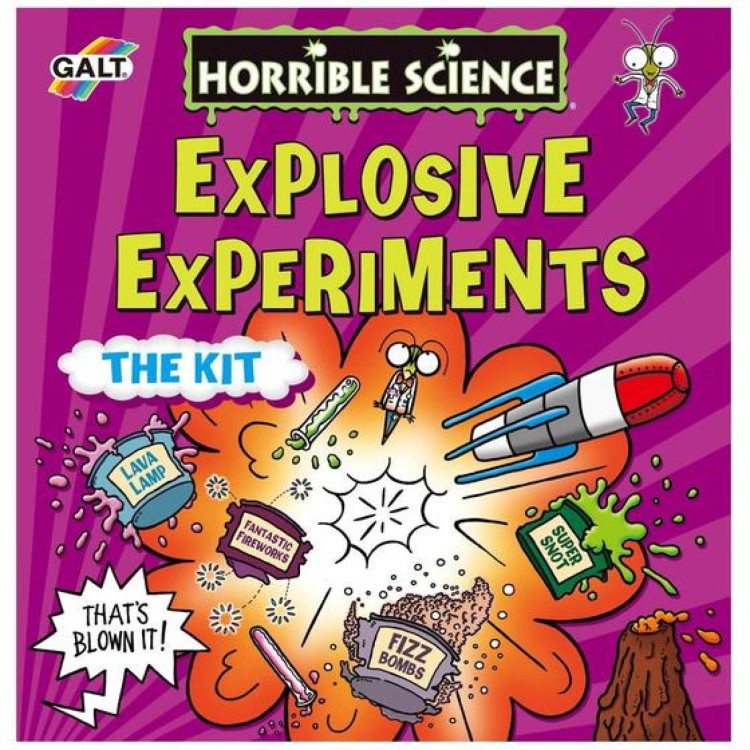 Galt Horrible Science Explosive Experiments Kit