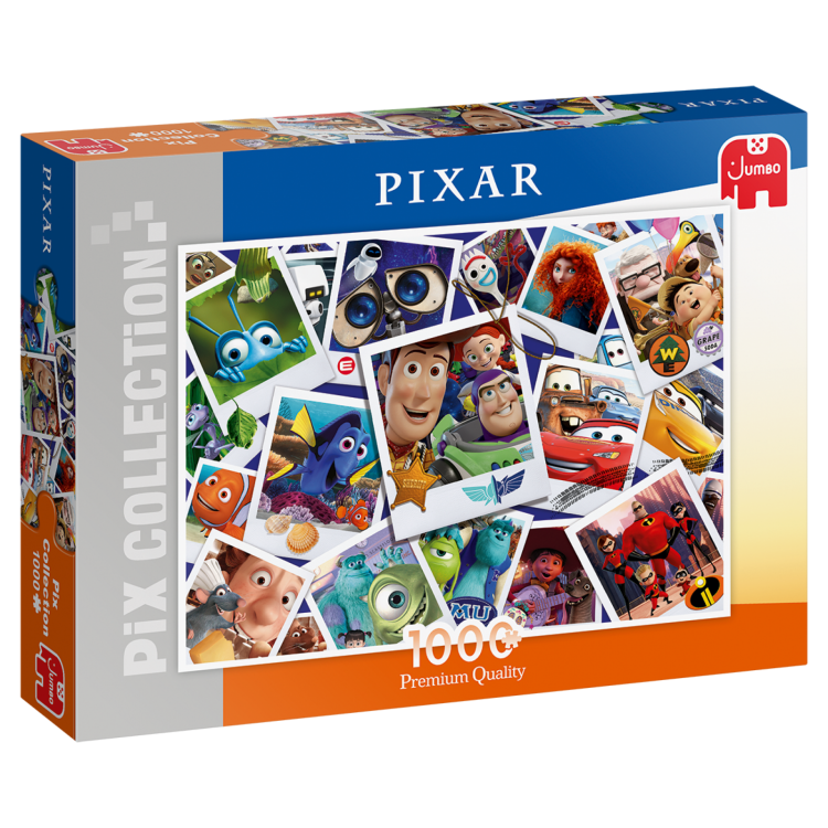 Jumbo Disney Pixar Pix Collection 1000 Piece Jigsaw Puzzle