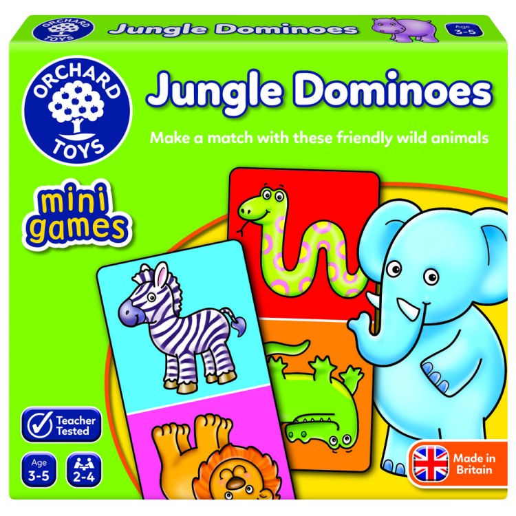 Orchard Toys Jungle Dominoes Mini Game