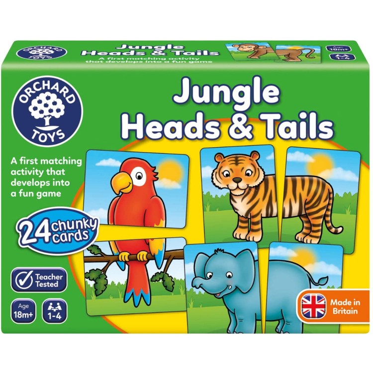 Orchard Toys - Jungle Heads & Tails Game