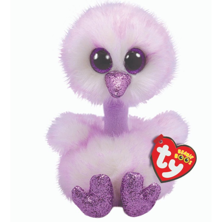 TY Kenya the Ostrich Beanie Boo Regular Size