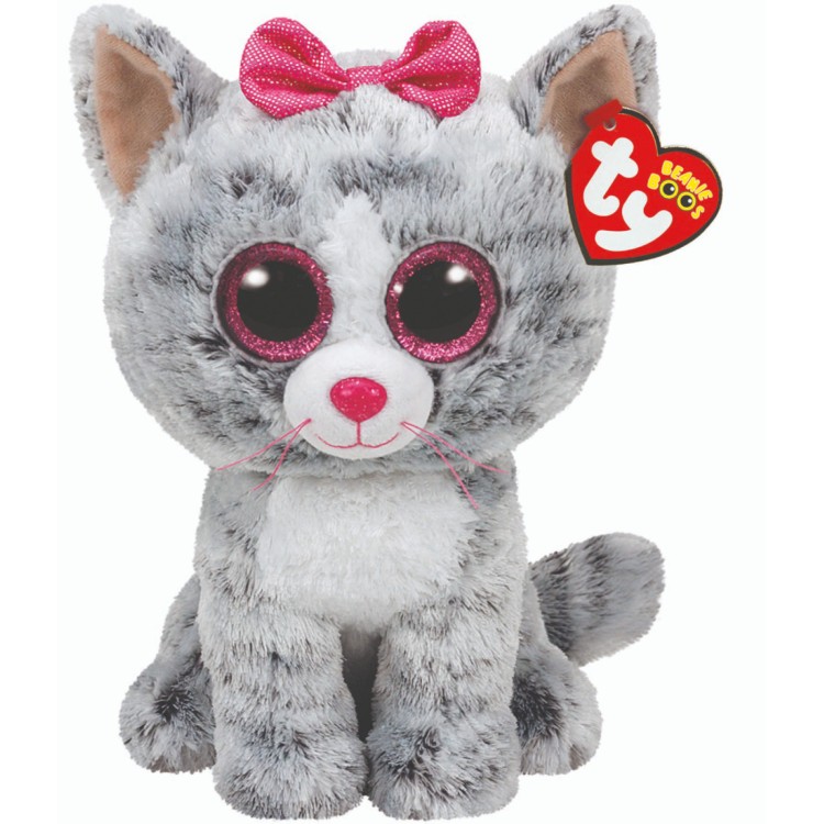 TY Kiki the Cat Beanie Boo Medium Size