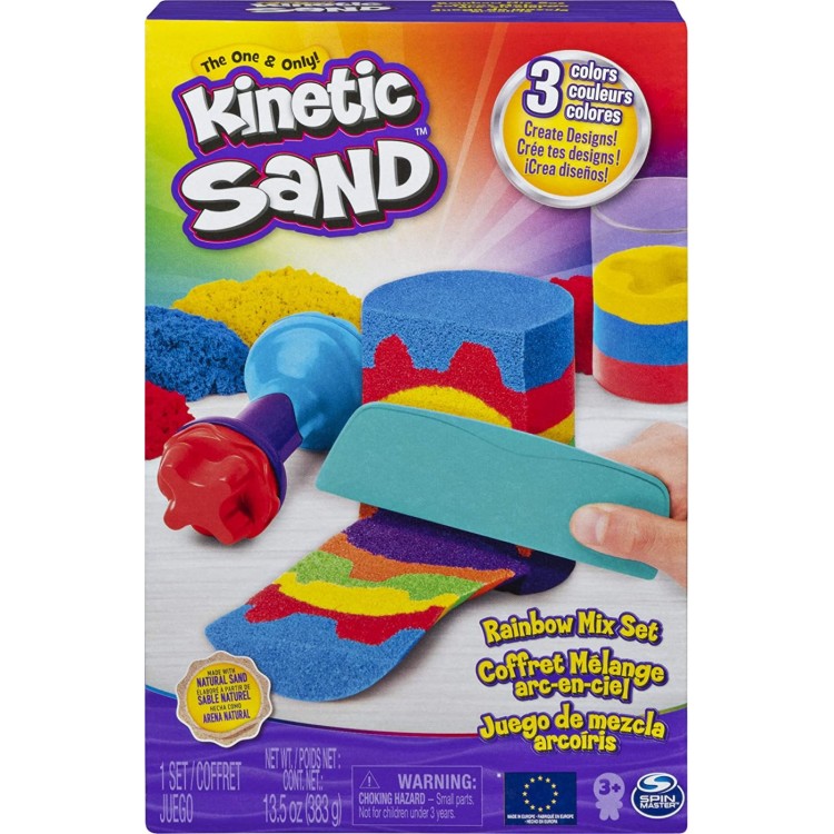 Kinetic Sand Rainbow Mix Set