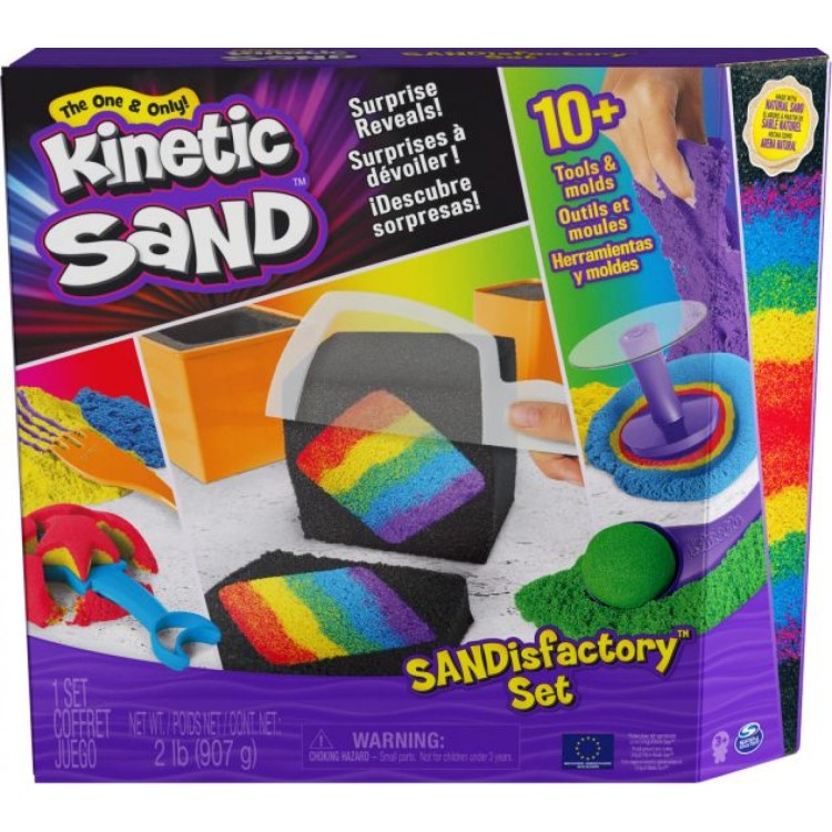 Kinetic Sand Sandisfactory Set