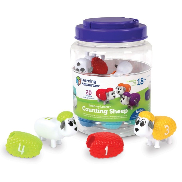 Learning Resources Snap-n-Learn Counting Sheep Set