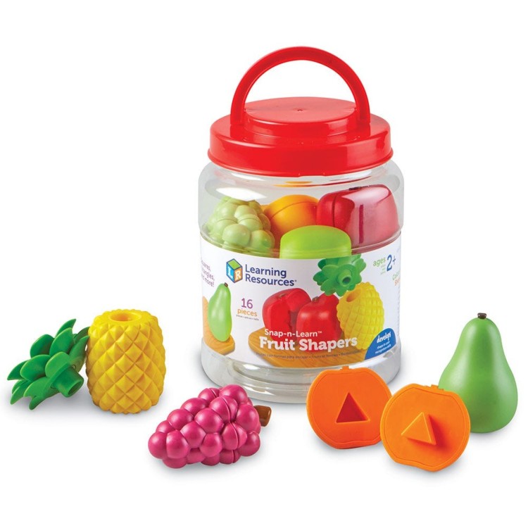 Learning Resources Snap-n-Learn Fruit Shapers Set