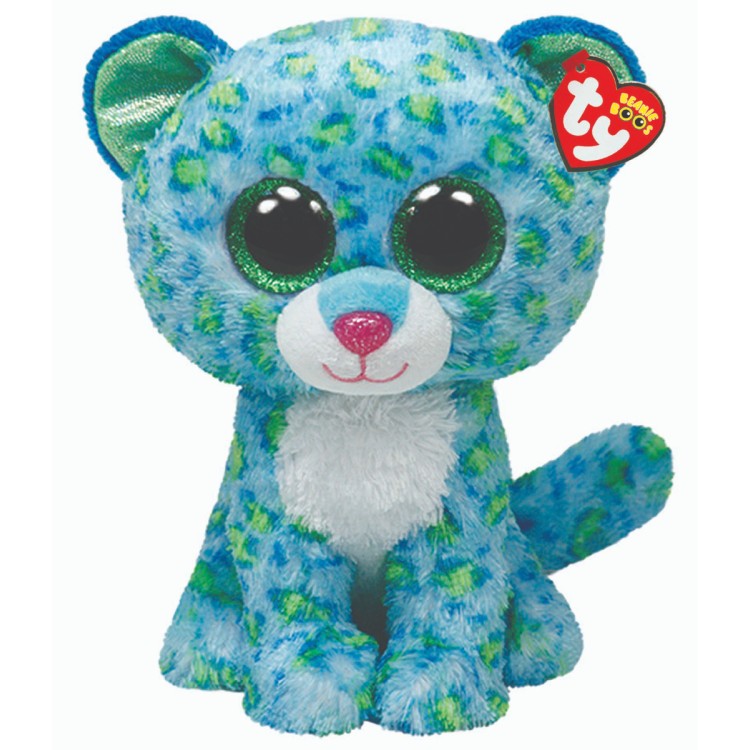 TY Leona the Leopard Beanie Boo Medium Size