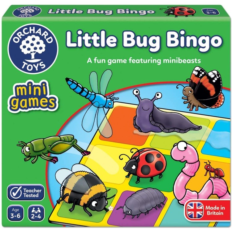 Orchard Toys Little Bug Bingo Mini Game