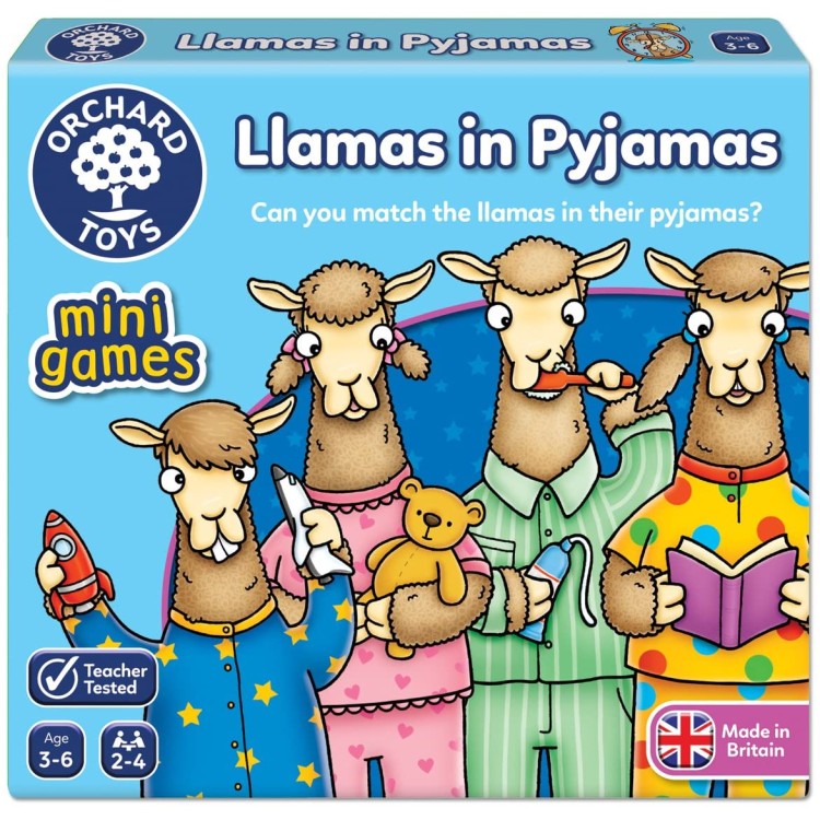 Orchard Toys Llamas in Pyjamas Mini Game