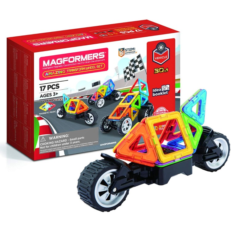 Magformers - Amazing Transform Wheel Set 17 Pieces