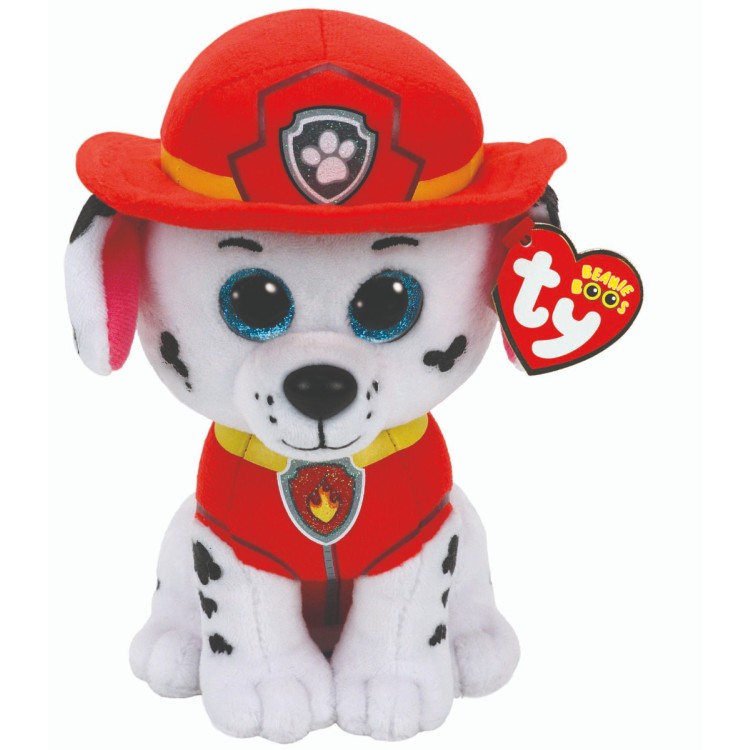 TY Paw Patrol Marshall Beanie Boo Regular Size