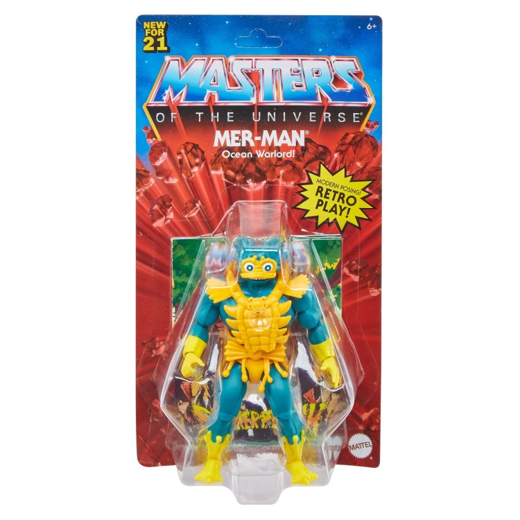 Masters of the Universe Origins Mer-Man (LOP) Figure MOTU