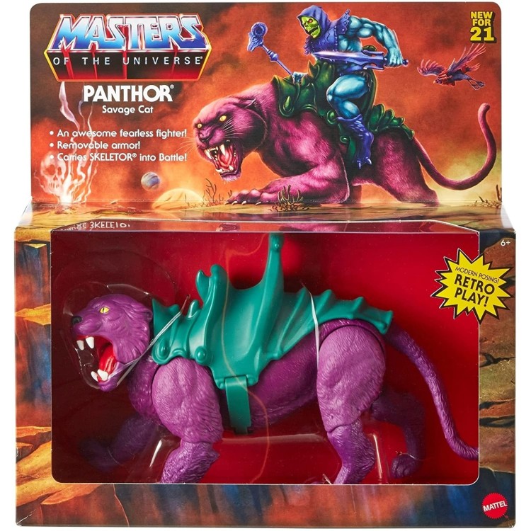 Masters of the Universe Origins Panthor Figure MOTU