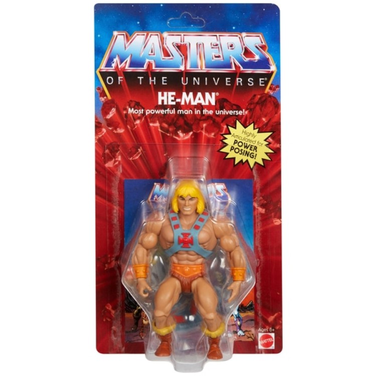 Masters of the Universe Origins He-Man Figure MOTU Heman He Man