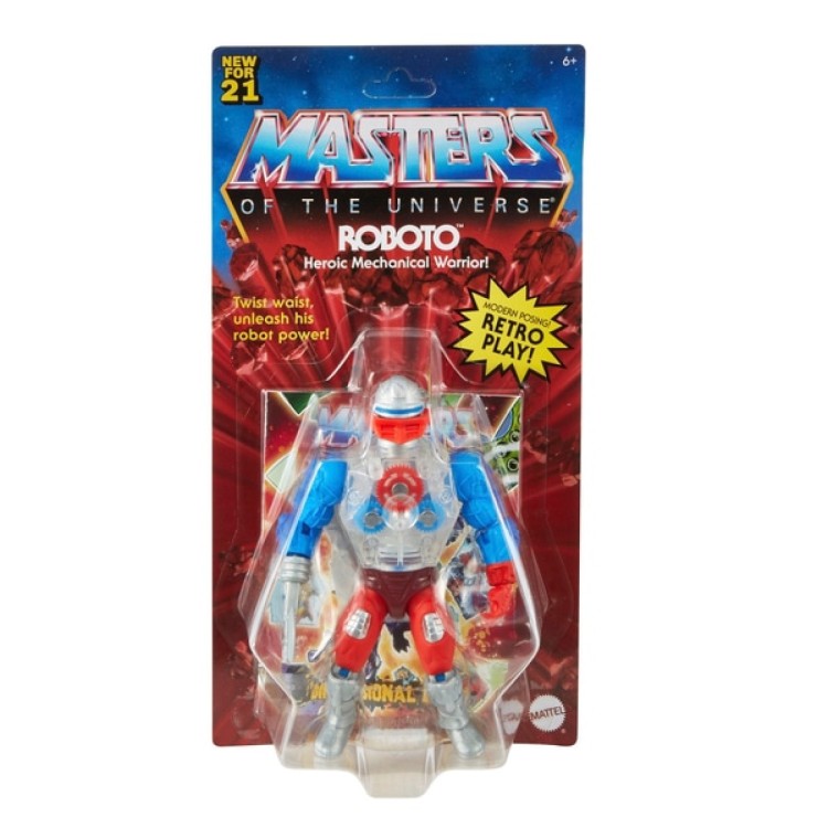 Masters of the Universe Origins Roboto Figure MOTU