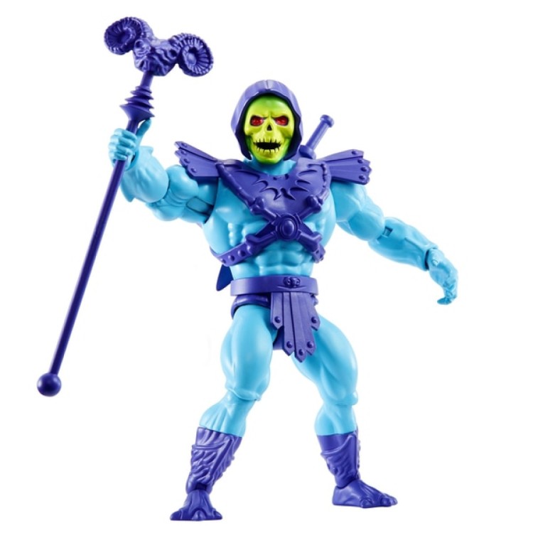 Masters of the Universe Origins Skeletor Figure MOTU (Card Has Some Shelf Wear)