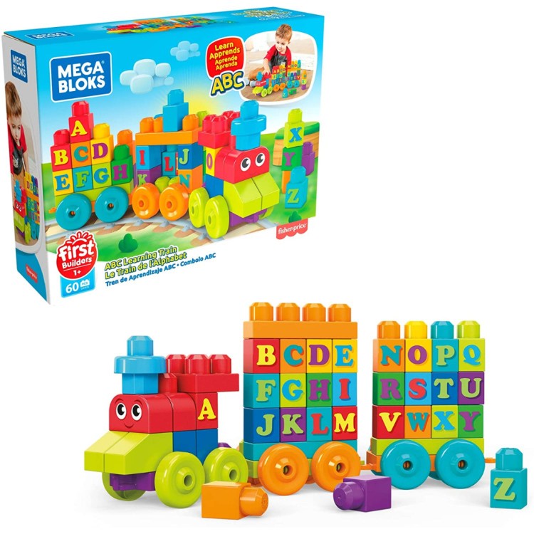 Mega Bloks ABC Learning Train