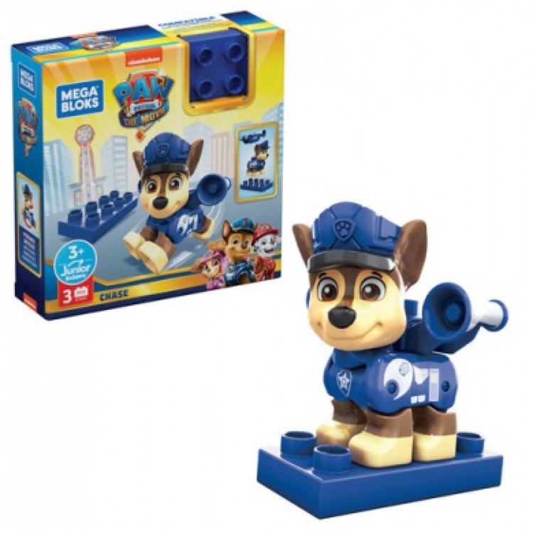 Mega Bloks Paw Patrol The Movie Chase Figure