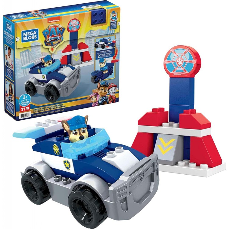 Mega Bloks Paw Patrol The Movie Chase's City Police Cruiser