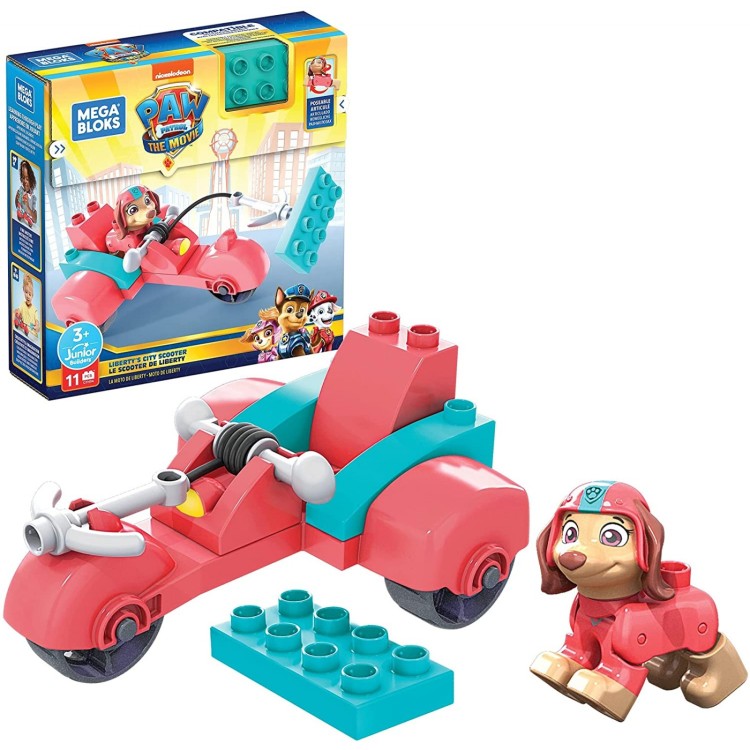 Mega Bloks Paw Patrol The Movie Liberty's City Scooter