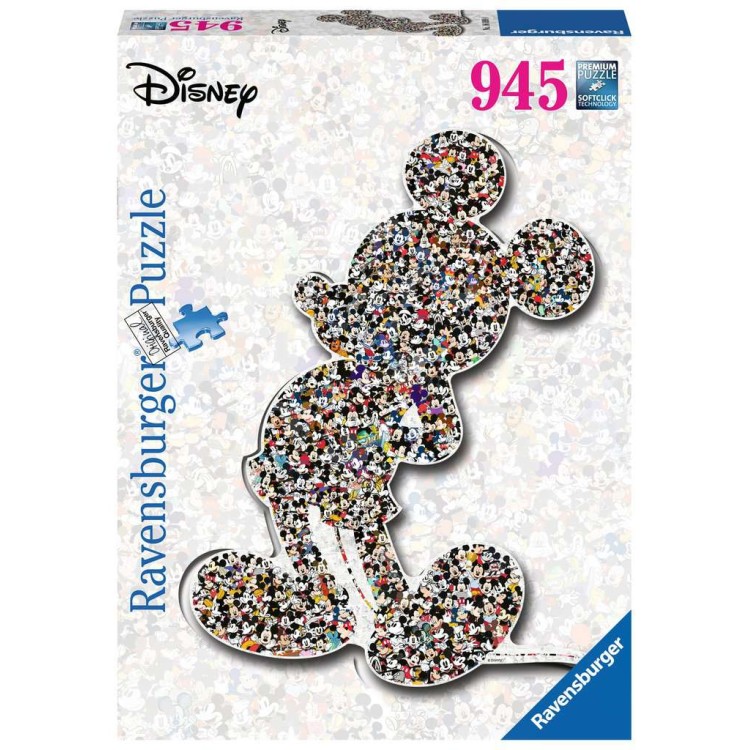 Ravensburger Mickey Mouse Shaped 945 Piece Jigsaw Puzzle