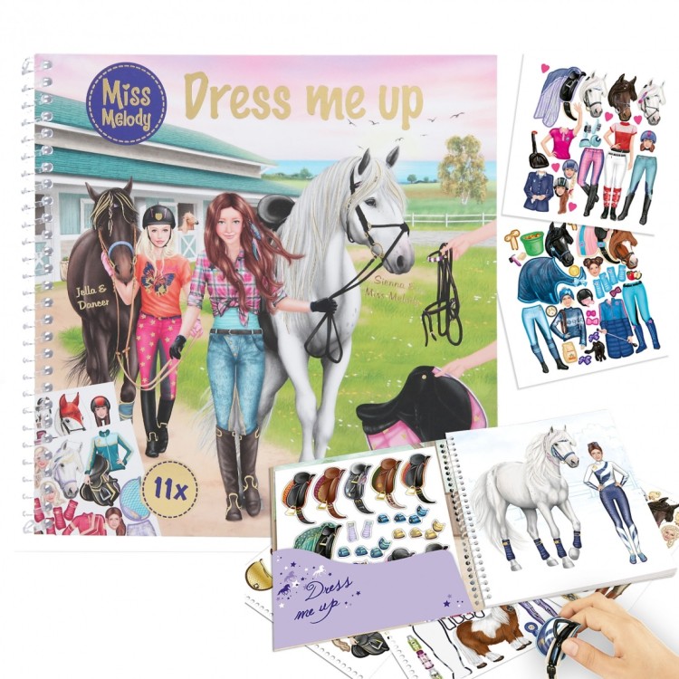 Miss Melody Dress Me Up Book