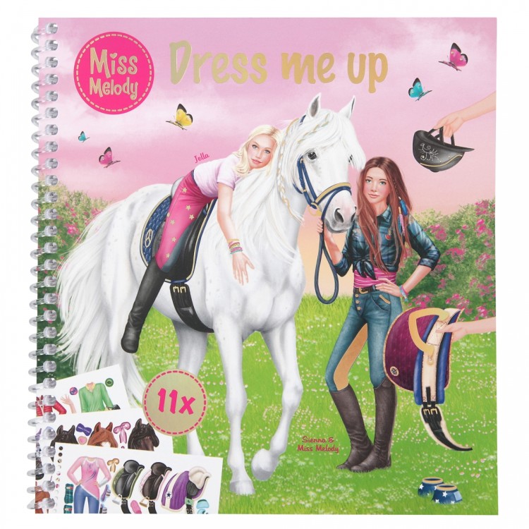 Miss Melody Dress Me Up Book