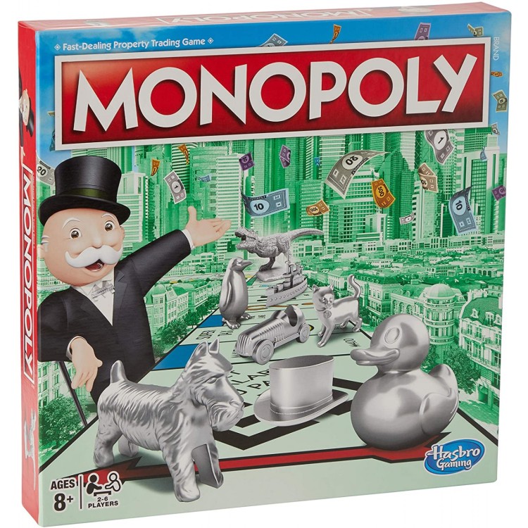 Monopoly Classic Game with New Tokens