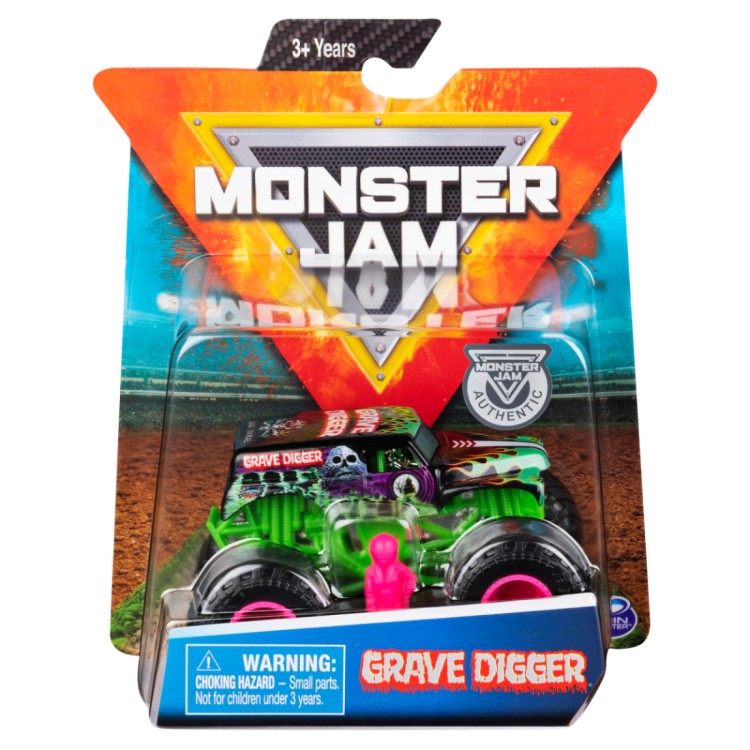 Monster Jam Grave Digger 1:64 Scale Truck