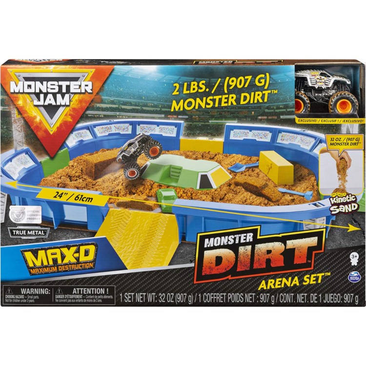 Monster Jam Max-D Monster Dirt Deluxe Set