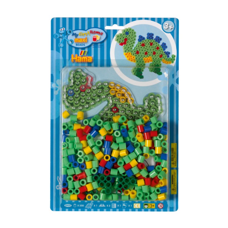 My First Hama Maxi Beads Dinosaur Kit