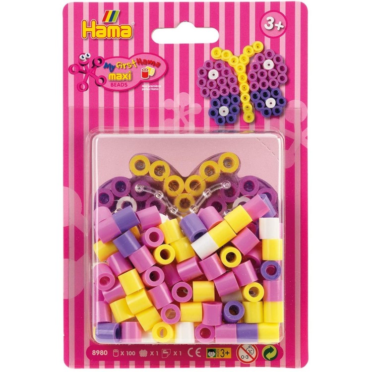 My First Hama Maxi Beads Mini Butterfly Set